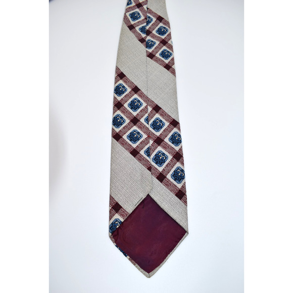 Wembley, Superba Necktie Mixed Lot Wool and Polyester Blend Men's Vintage 1970's - Picture 5 of 9
